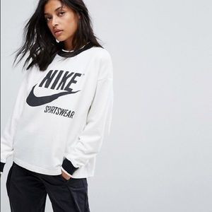 Nike sportswear archive crew neck sweatshirt